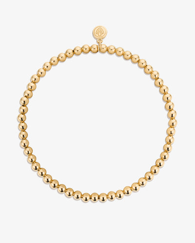 3mm Classic Beaded Bracelet