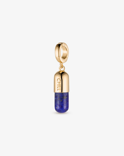Gemstone Chill Pill Charm