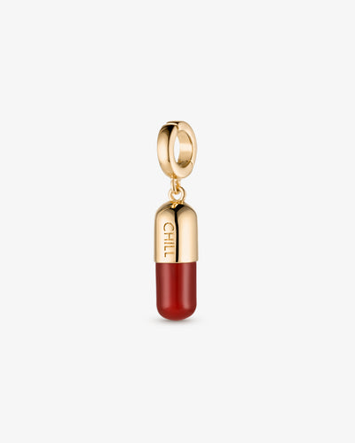 Gemstone Chill Pill Charm