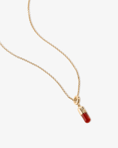 Gemstone Chill Pill Charm