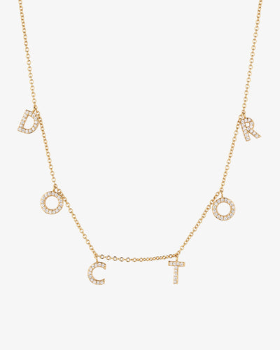 Doctor Pavé Necklace