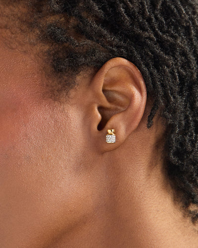 Botox Pavé Stud Earrings
