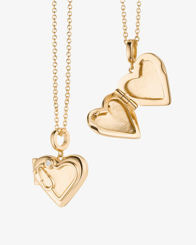 Stethoscope Heart Locket