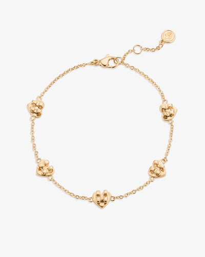 Heart-Shaped Orthodontic Braces Bracelet