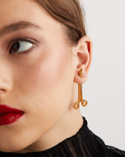 Single Hemostat Earring