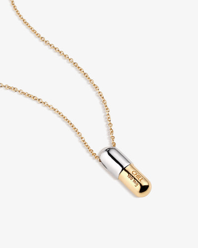 Jumbo Chill Pill Necklace
