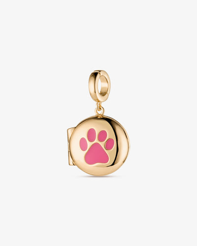 Paw Enamel Locket