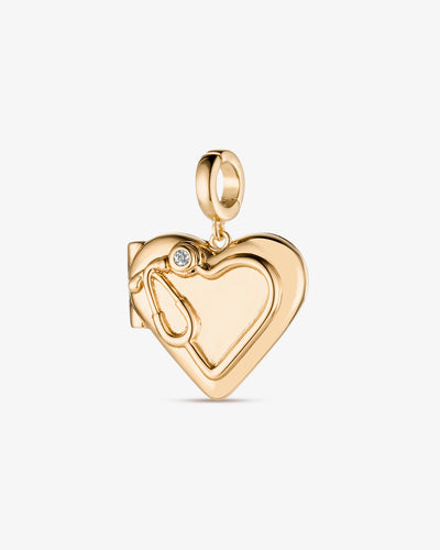 Stethoscope Heart Locket
