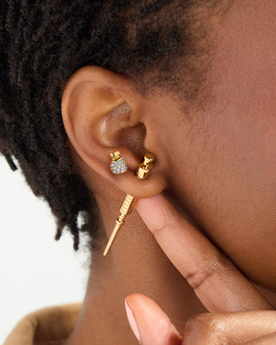 Botox Pavé Stud Earrings