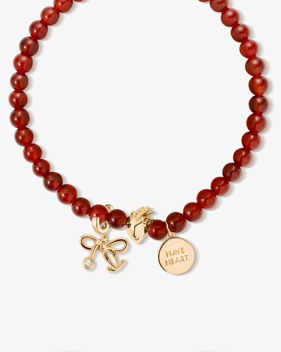 Tiny Stethoscope Bow Pendant Charm