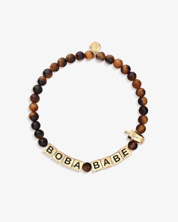 Boba Babe Bracelet in Tiger's Eye