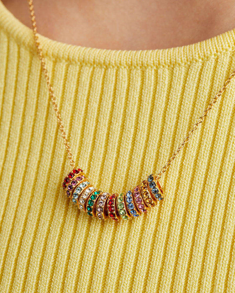 Mini Pavé Charm Spacer – V Coterie