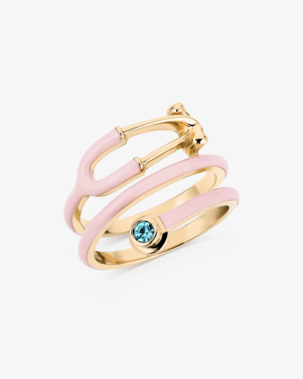 Bold Stethoscope Enamel Ring