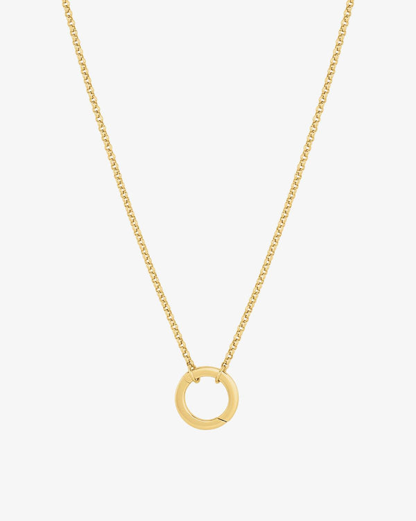 Long Rolo Chain w/ Charm Enhancer - V Coterie