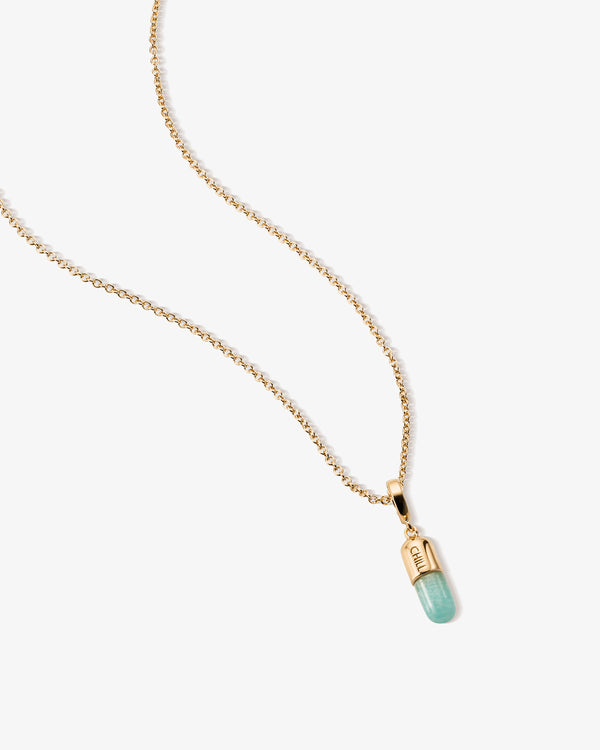 Gemstone Chill Pill Charm