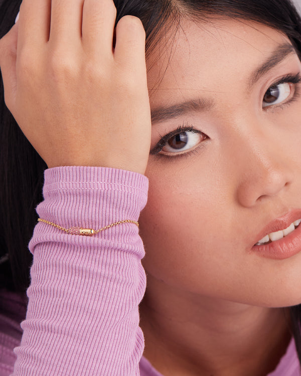 Chill Pill Pavé (Rose) Bracelet