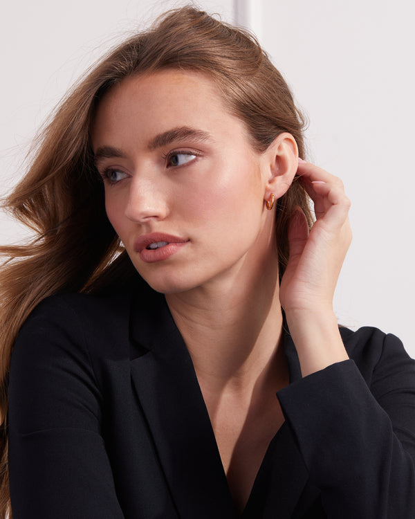 Classic Huggie Hoops