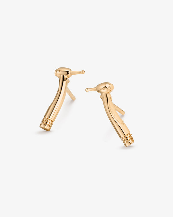 Dental Drill Stud Earrings