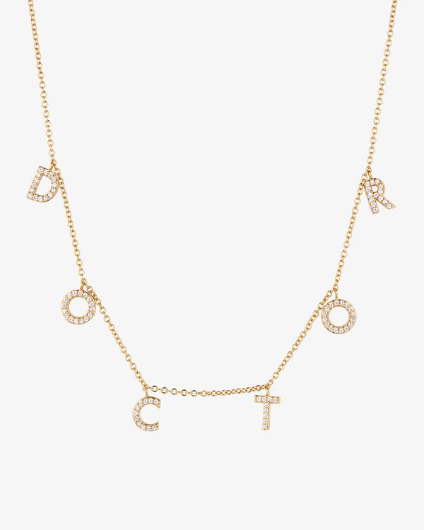 Doctor Pavé Necklace