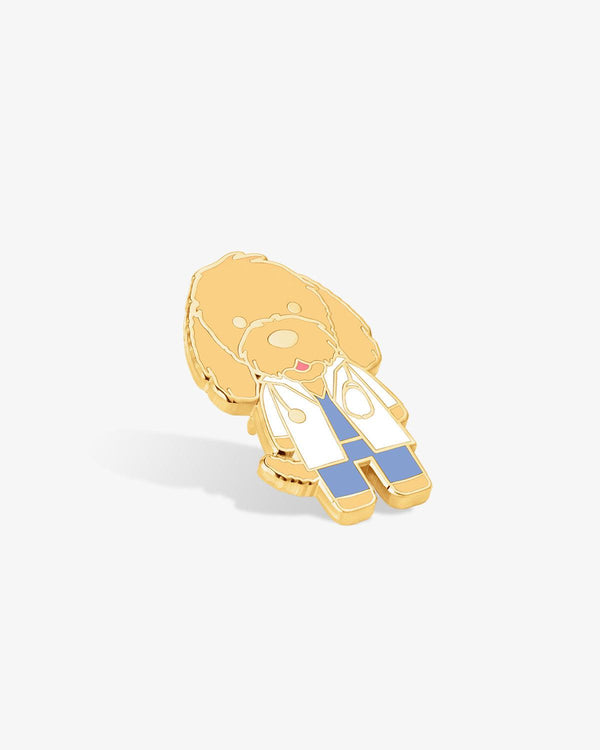 Dogtor Doodle Lapel Pin - V Coterie