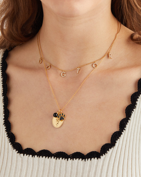 Dogtor (Veterinarian) Pavé Necklace