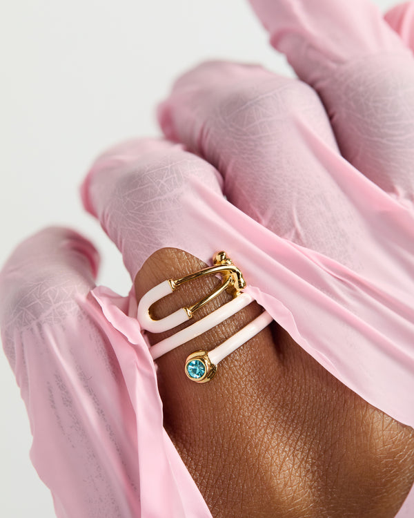 Bold Stethoscope Enamel Ring