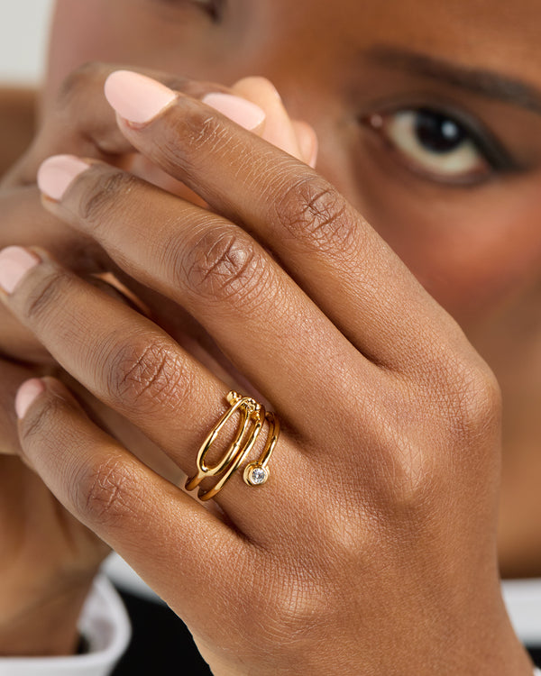 Bold Stethoscope Ring