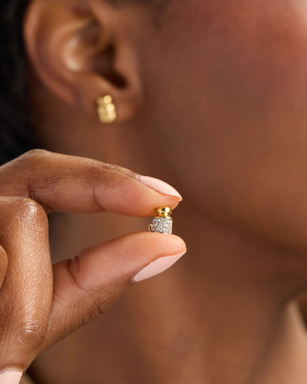 Botox Pavé Stud Earrings