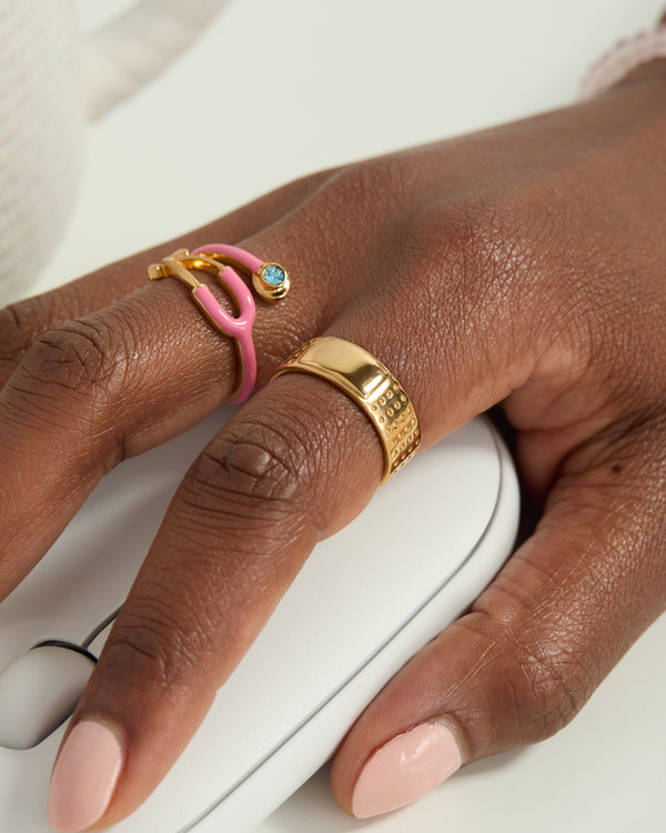 Stethoscope Enamel Ring