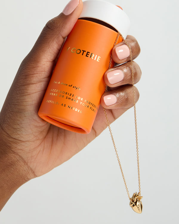 Jumbo Anatomical Heart Necklace