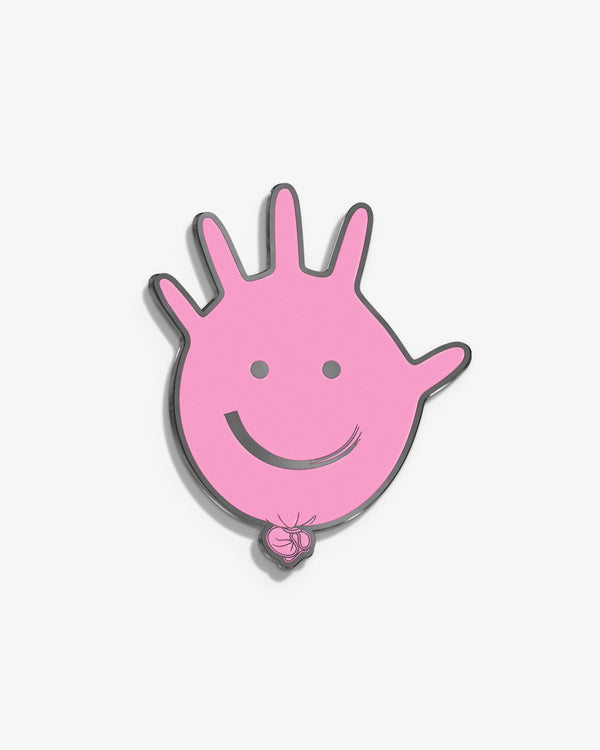 I Glove You (Doug the Glove) Greeting Lapel Pin