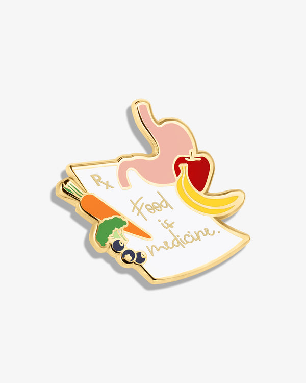 Rx: Food is Medicine Lapel Pin