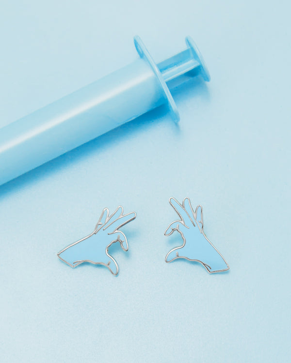 Glove Love Lapel Pin Set