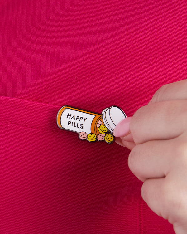 Happy Pills Lapel Pin