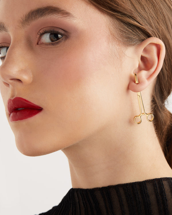 Single Hemostat Earring