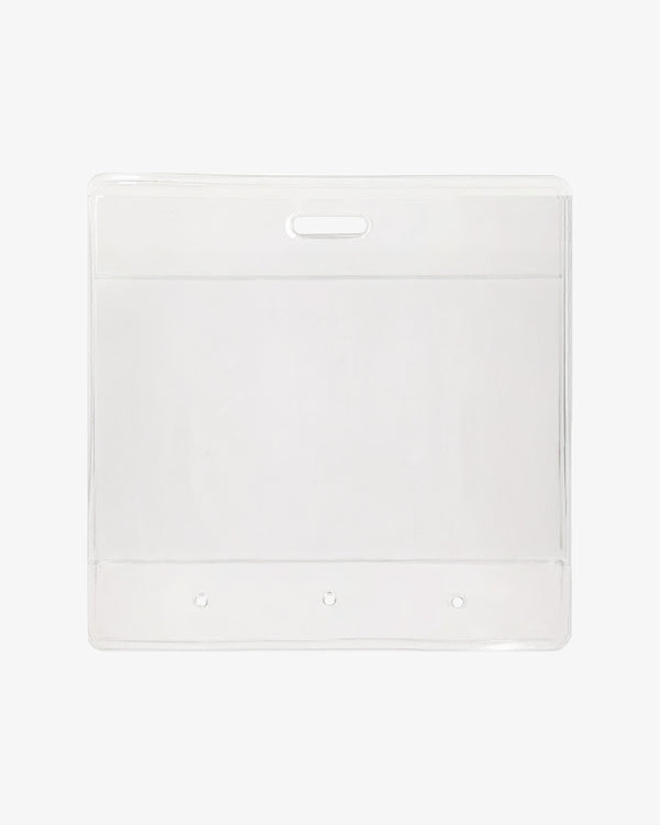 Horizontal ID Badge Pin Holder