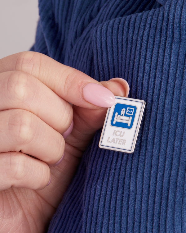 ICU Later Lapel Pin