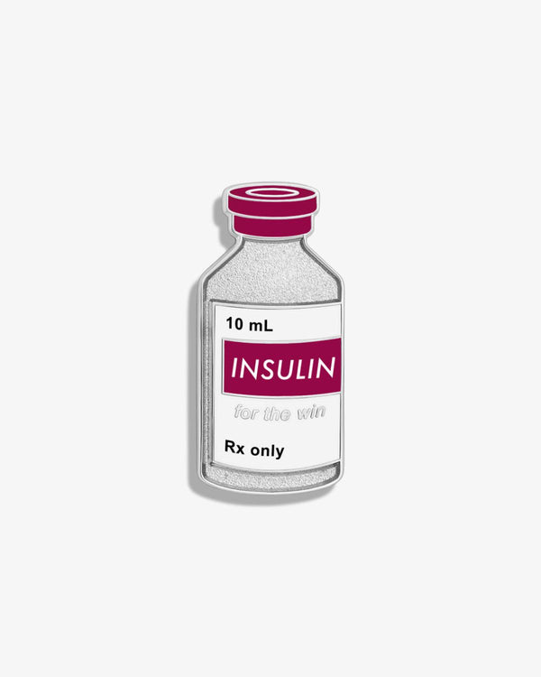 Insulin for the Win Lapel Pin - V Coterie