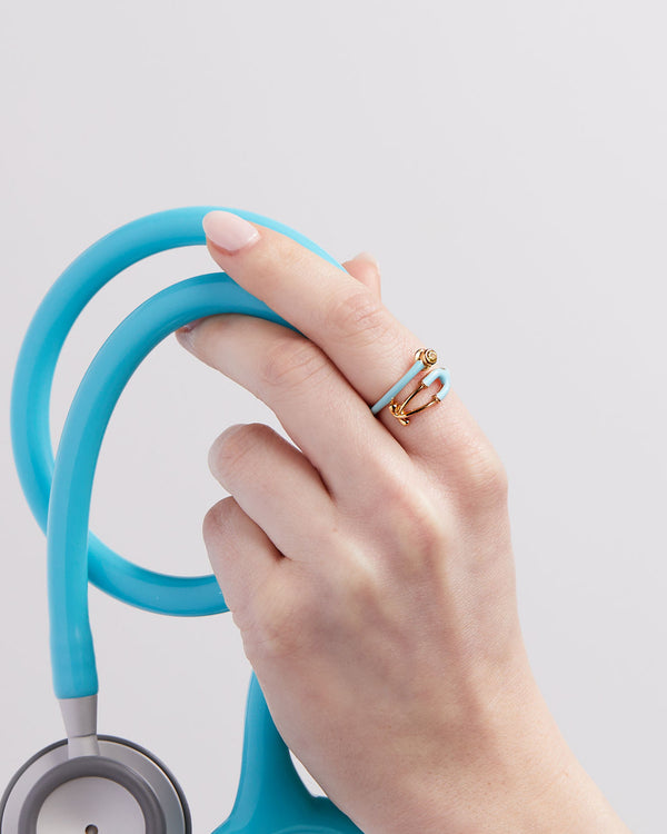 Stethoscope Enamel Ring