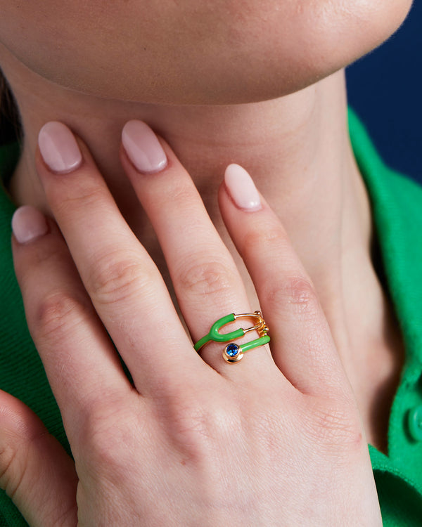 Stethoscope Enamel Ring