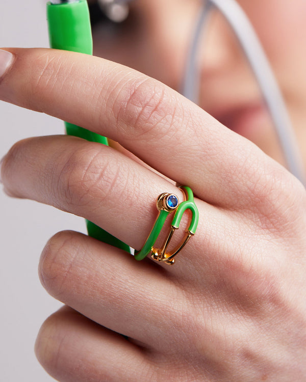 Stethoscope Enamel Ring
