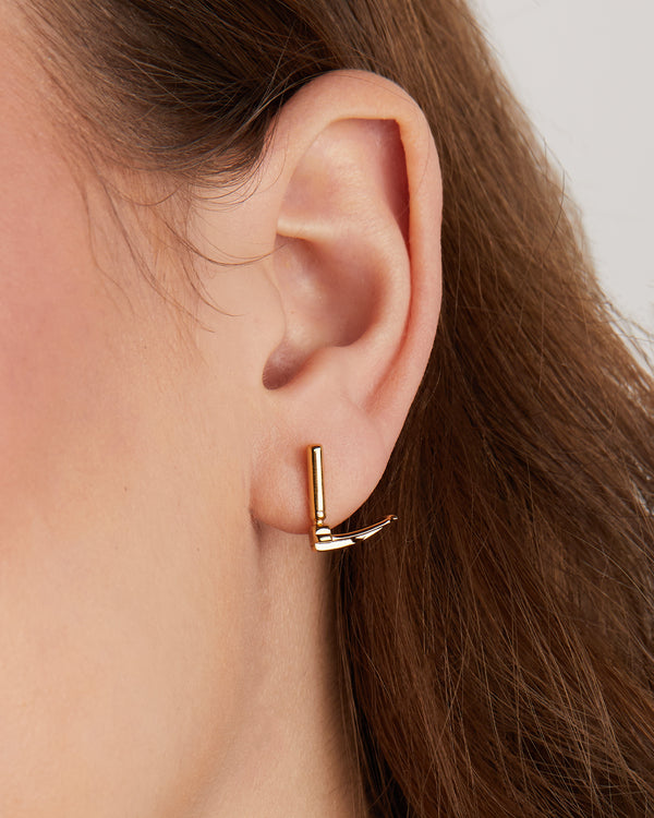 Laryngoscope Stud Earrings