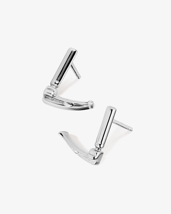 Laryngoscope Stud Earrings