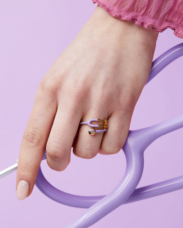 Stethoscope Enamel Ring