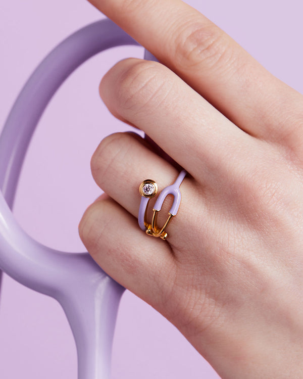 Stethoscope Enamel Ring