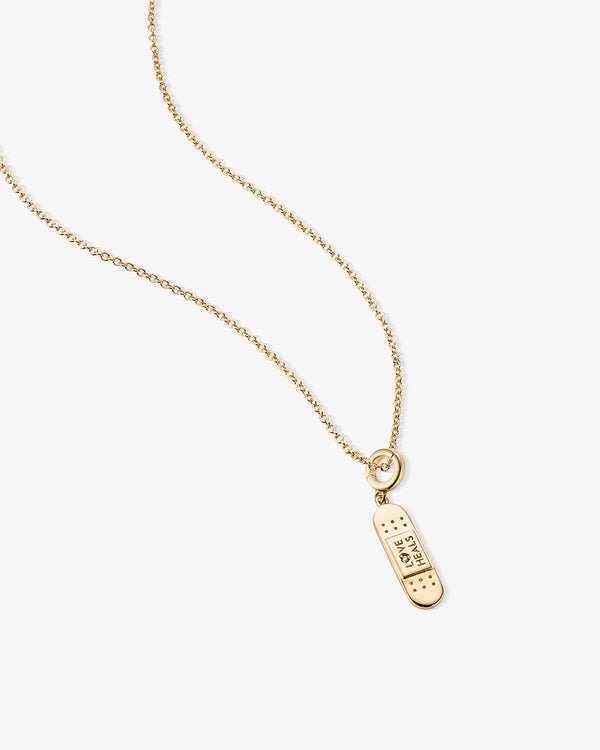 Love Heals Bandage Necklace