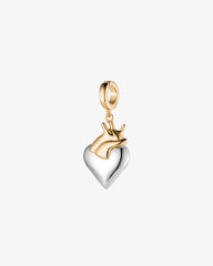 Modern Anatomical Heart Charm