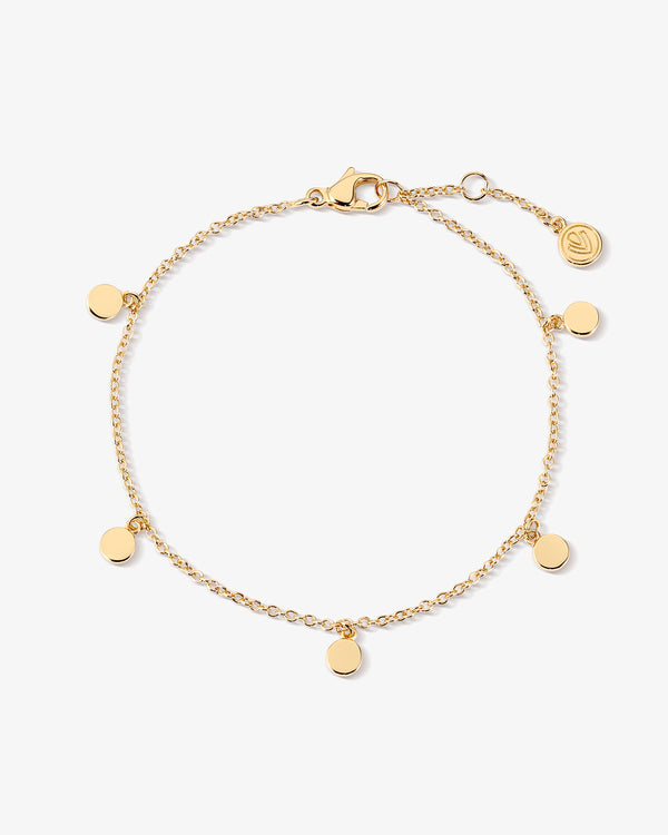 Multi Disc Drop Bracelet