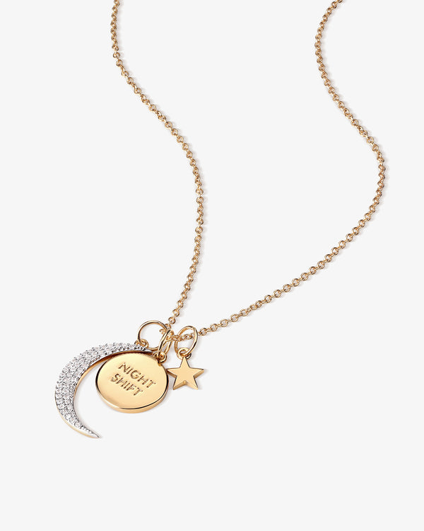 Night Shift Charm Necklace