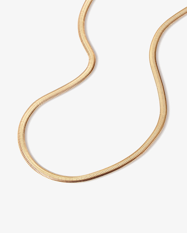 Oval Snake Necklace